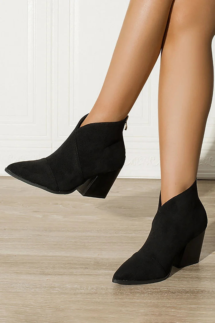 Madison | Effect Pointed Ankle Boot