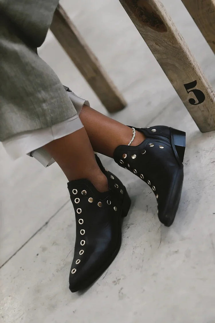 Quinn | Toe Ankle Boot