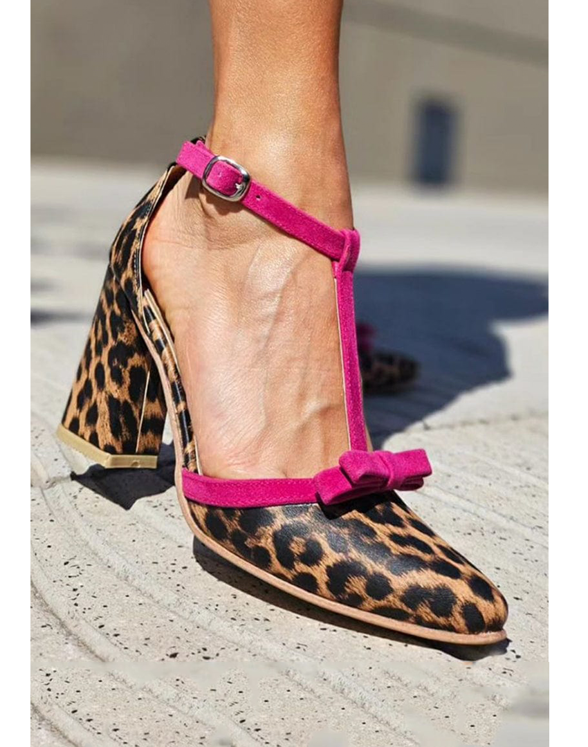 Juliet | Bold Colorblock Heels