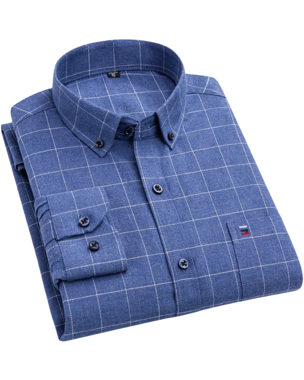 Striped Check Cotton Shirt