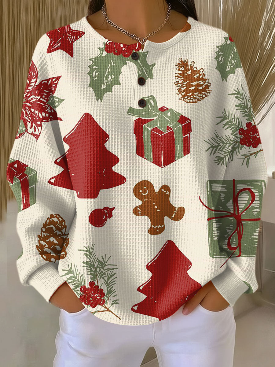 Margaret | Ultra Cozy Waffle Knit Sweater