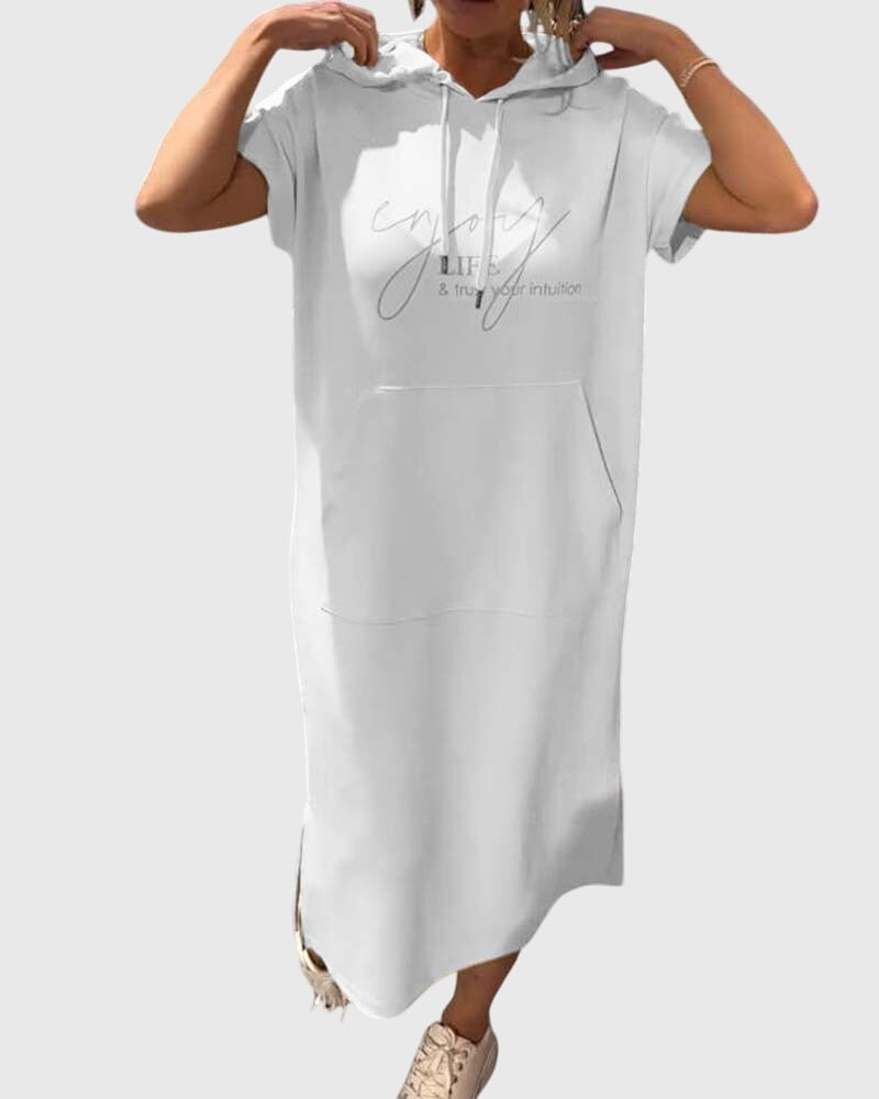 Sloane | Relaxed Hooded Everyday Comfort Dress