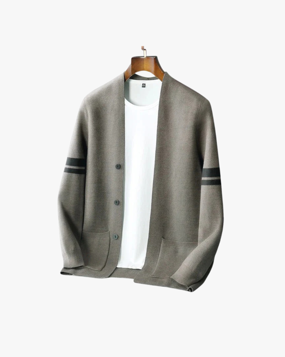 Lightweight Wool Blend Cardigan