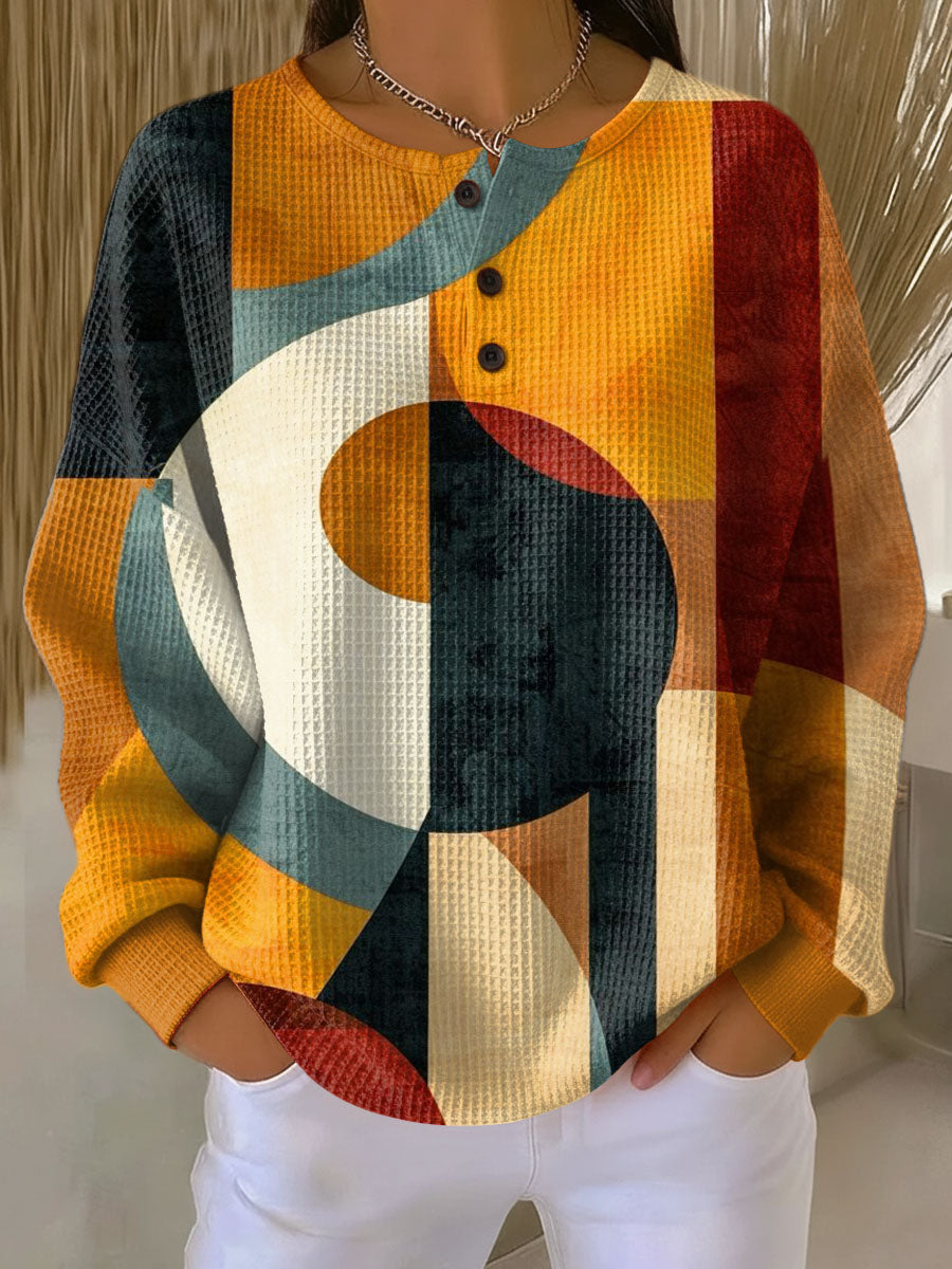 Adeline | Ultra Cozy Waffle Knit Sweater