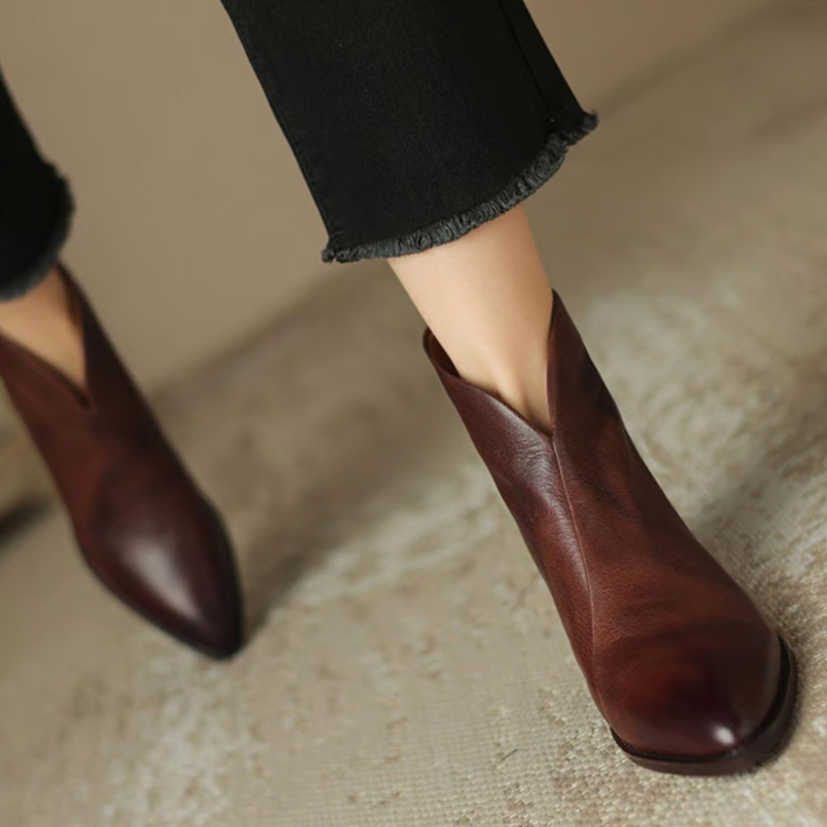 Anita| Sleek Ankle Boots