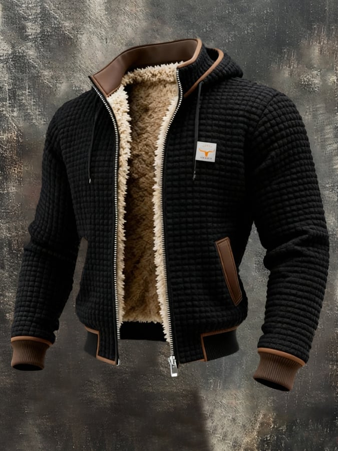 Sherpa-Lined Winter Zip-Up