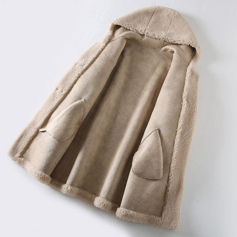 Sienna | Hooded Wool Coat