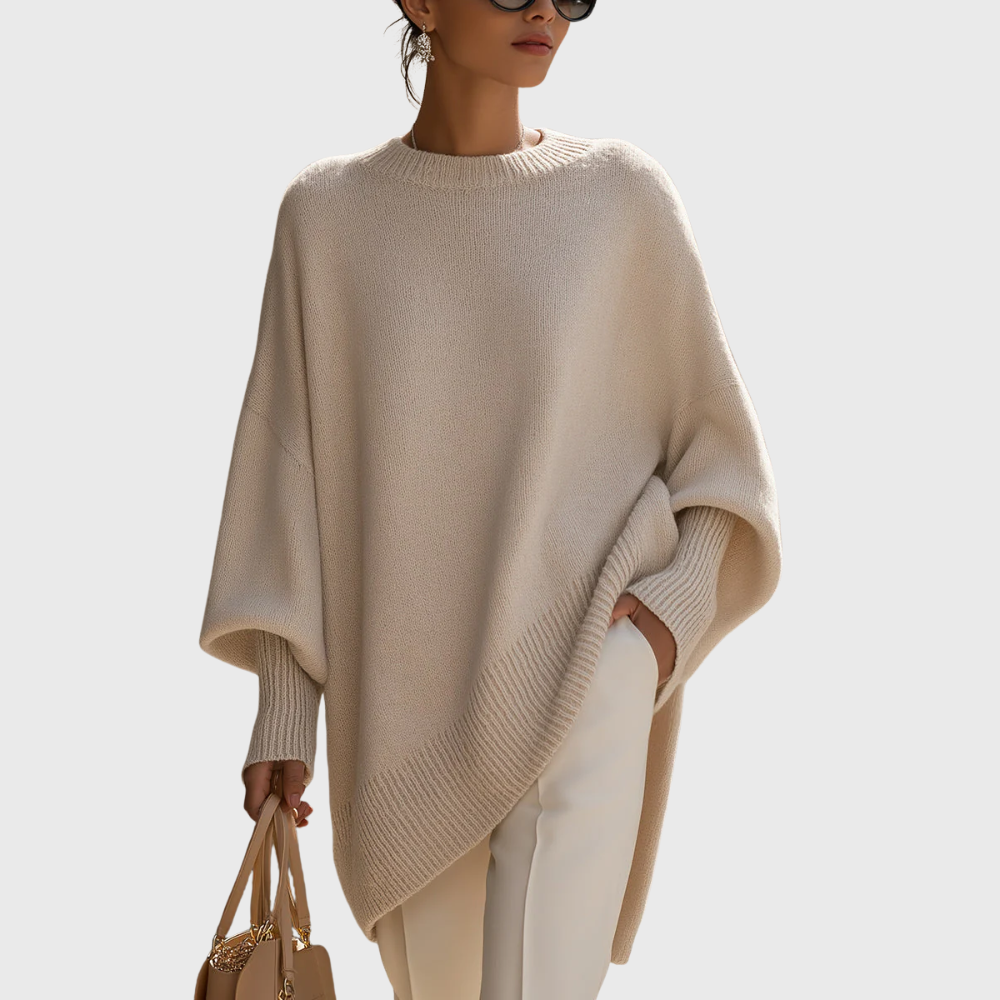 Harper | Soft Asymmetric Sweater
