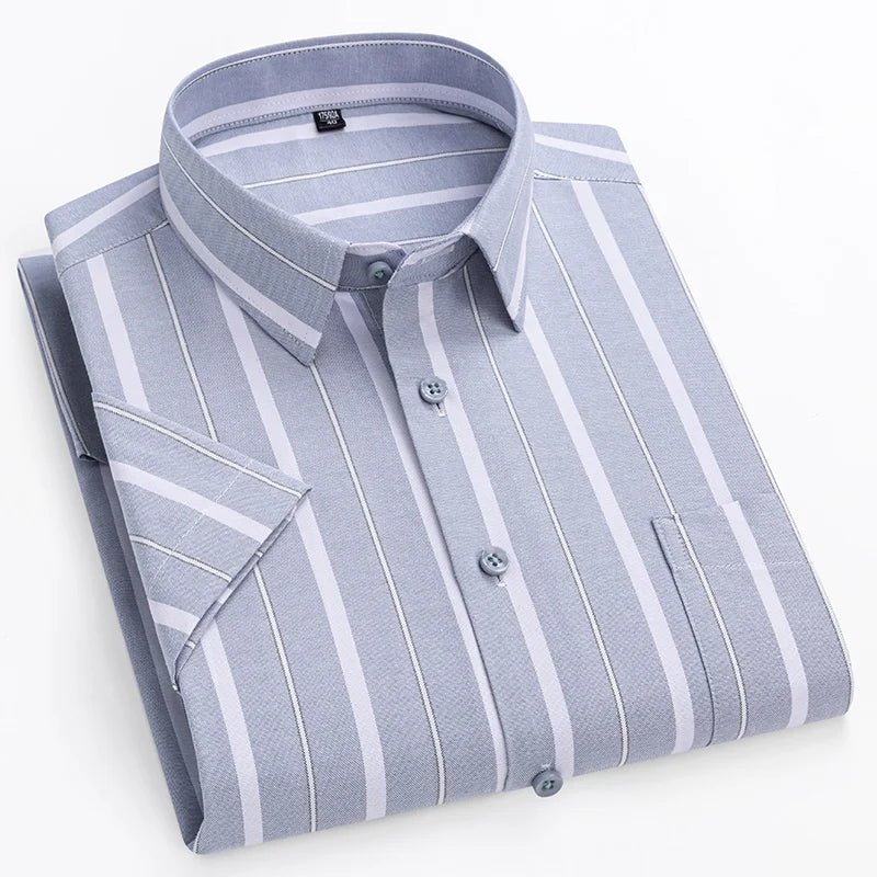 Short-Sleeve Cotton Shirt