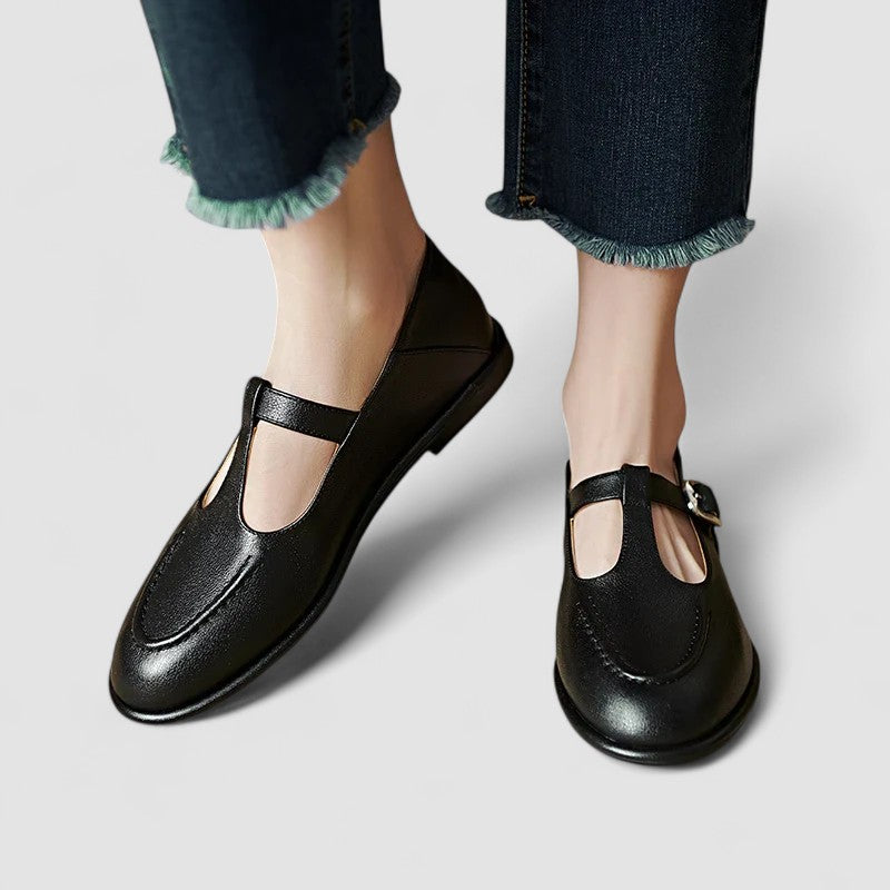 Lena | Comfortable Low Heel Mary Jane