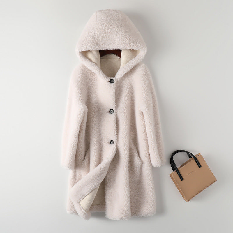 Sienna | Hooded Wool Coat