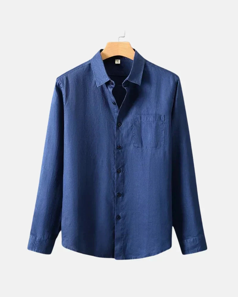 Effortless Linen Statement Shirt