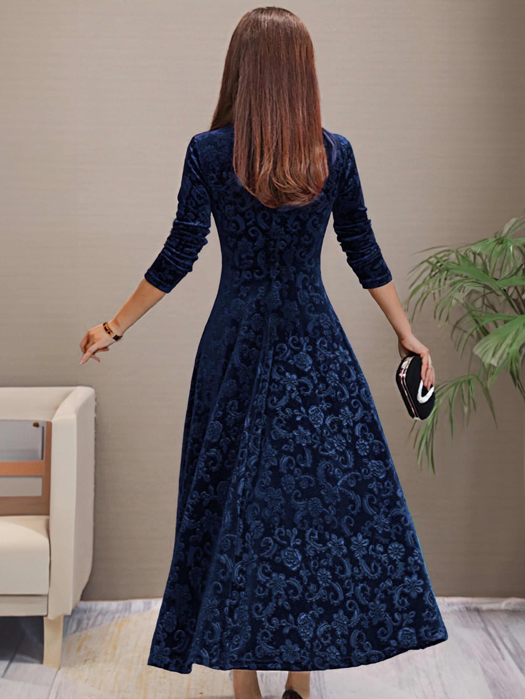 Olivia | Festive Winter Grace Dress