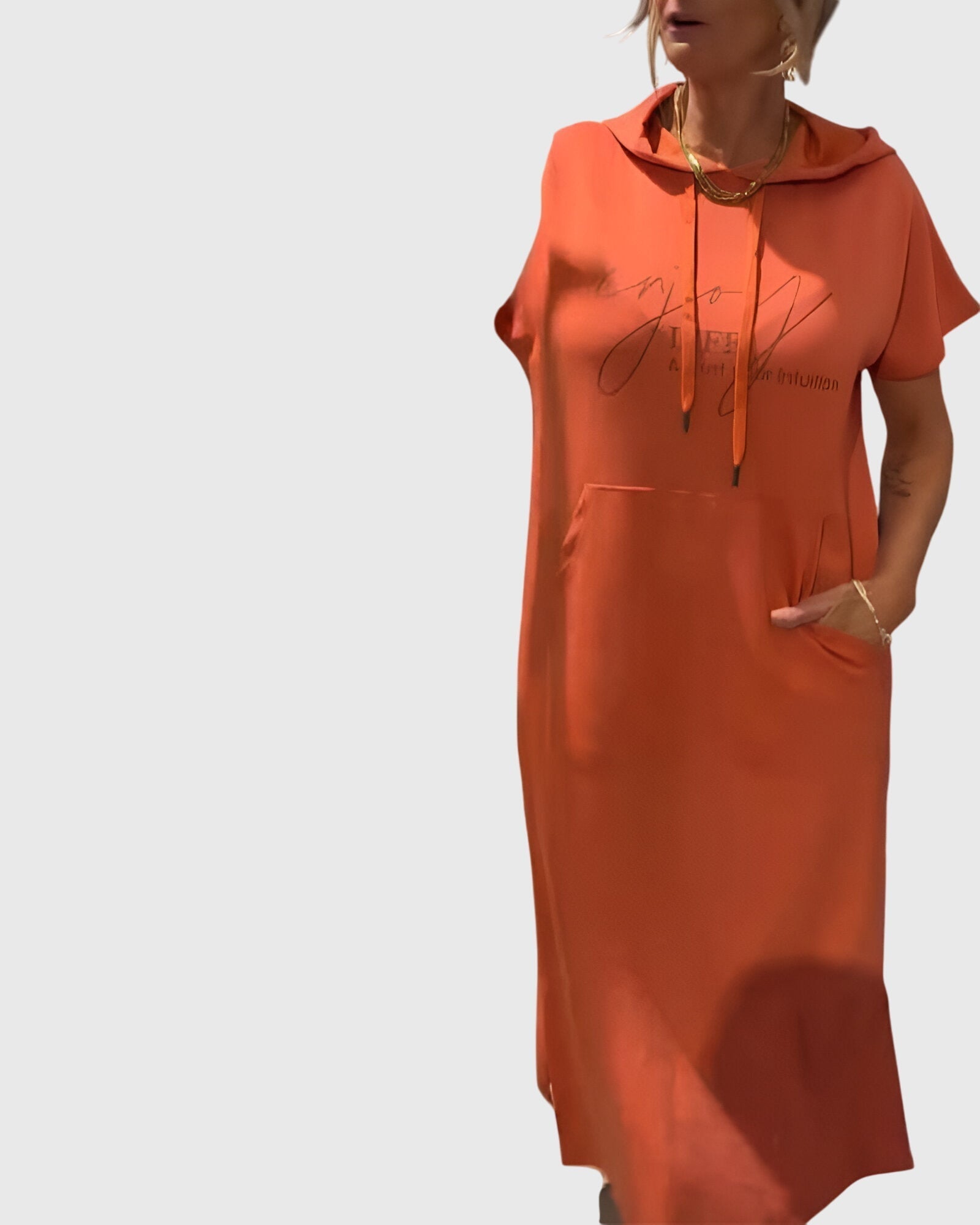 Sloane | Relaxed Hooded Everyday Comfort Dress