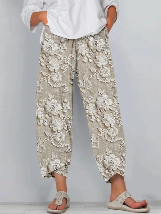 Sena | Relaxed Printed Pants