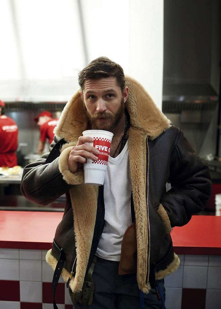 Classic Shearling Leather Jacket