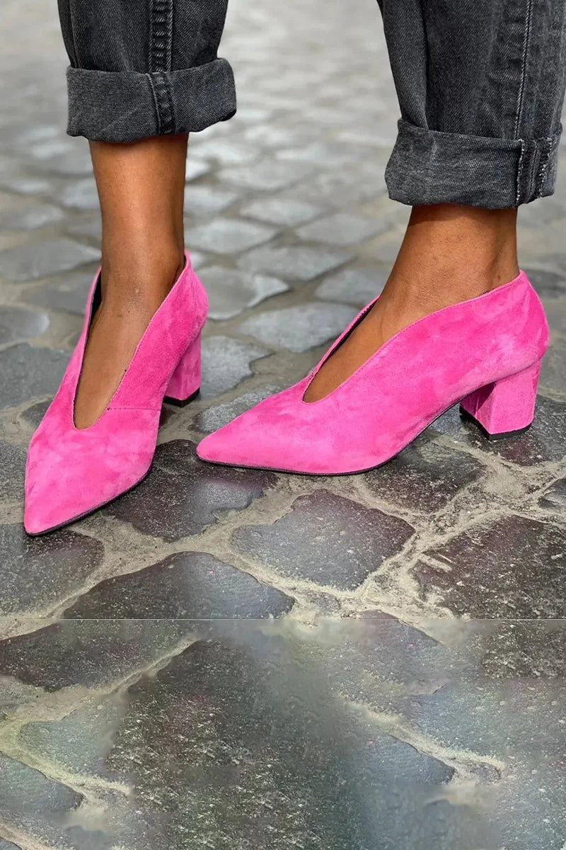 Lydia | Block Heel Pumps