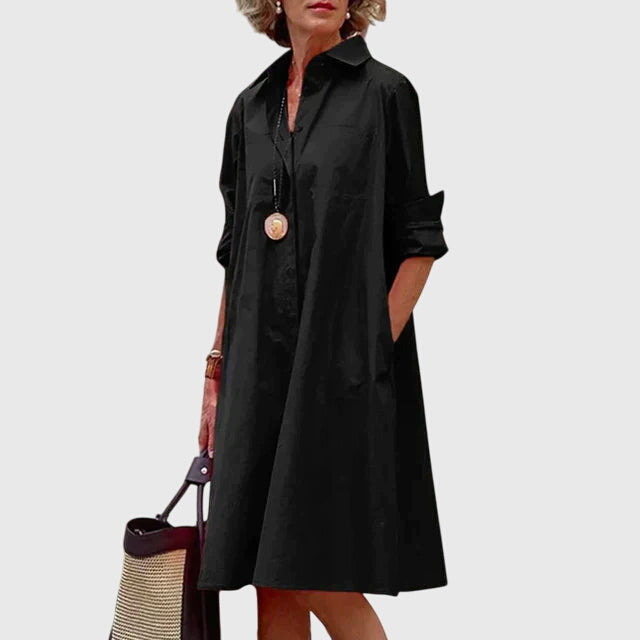 Hazel | Effortless Relaxed Pocket Charm Dress