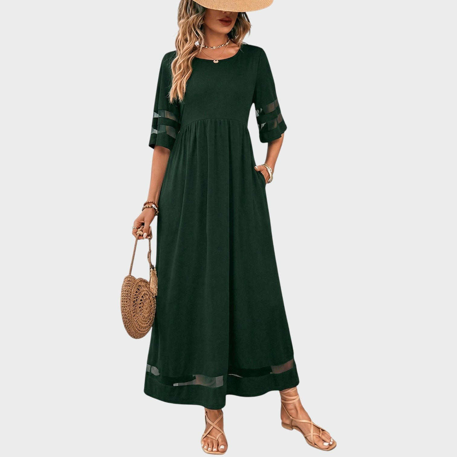 Tessa | Graceful Flowy Lightweight Maxi Dress