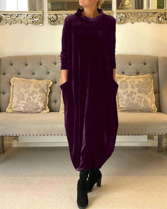Lucienne | Velvet Evening Elegance Dress
