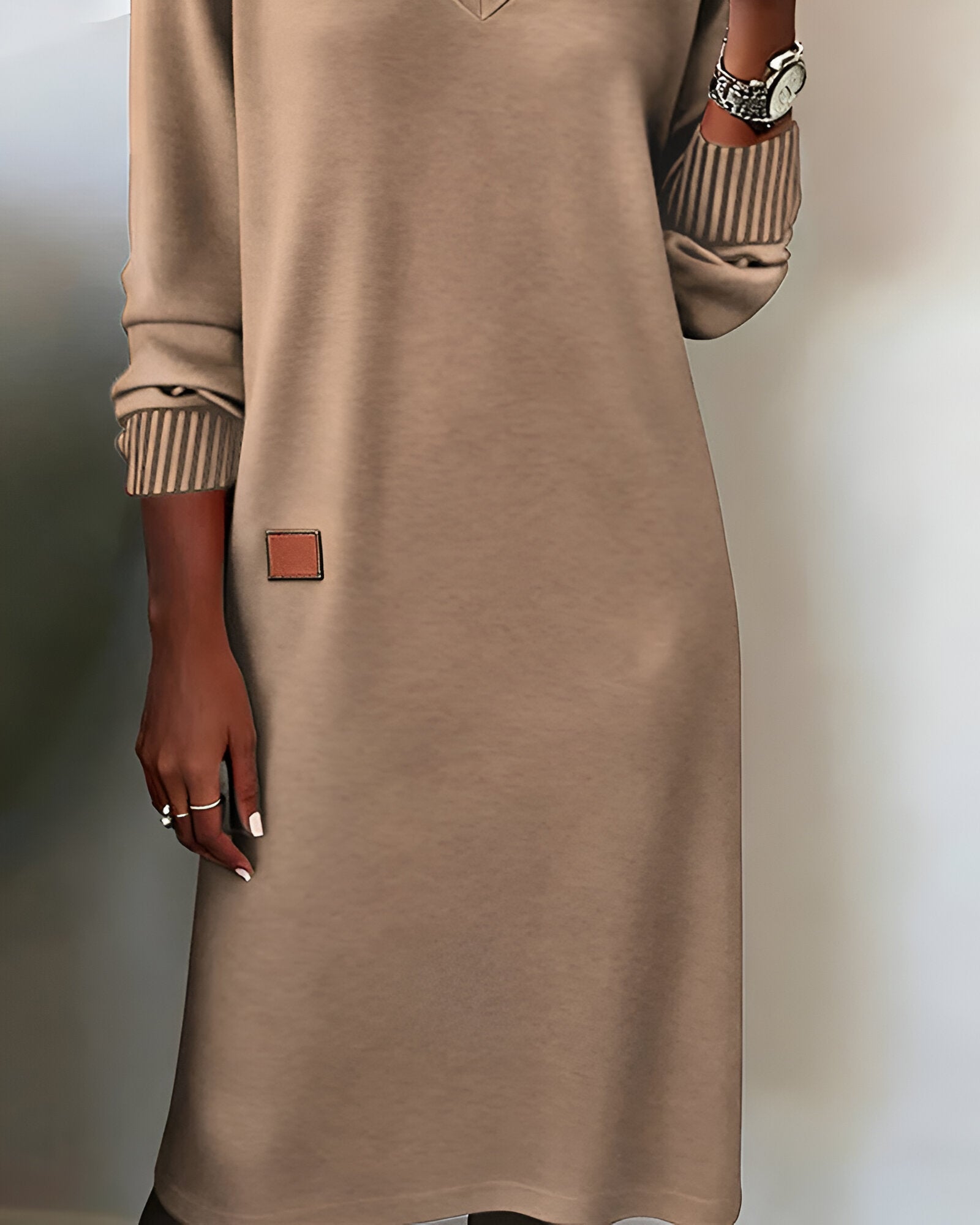 Keira | Flowing Cascade Elegance Dress