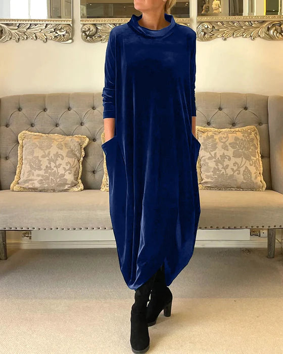 Lucienne | Velvet Evening Elegance Dress
