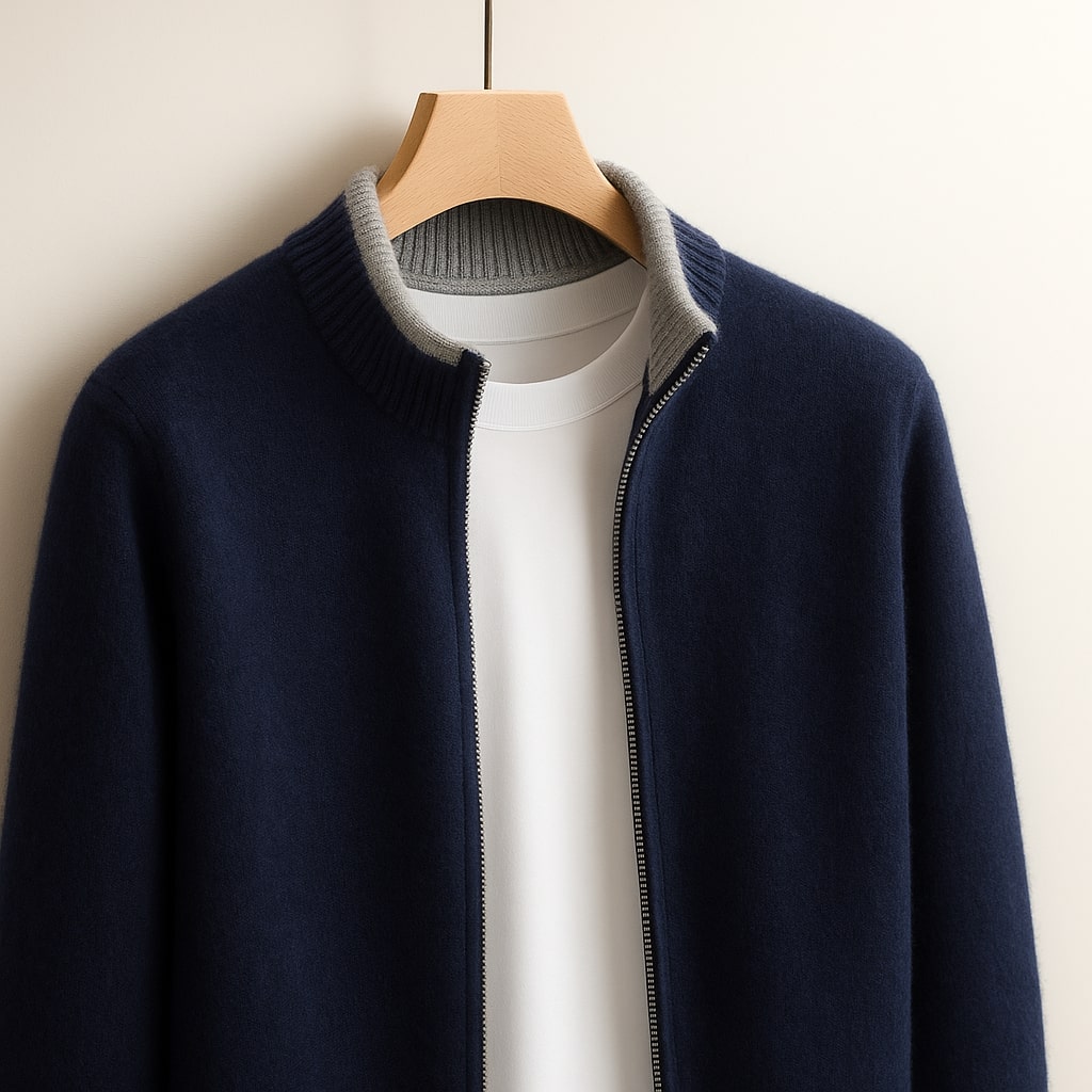 Refined Everyday Zip Jacket