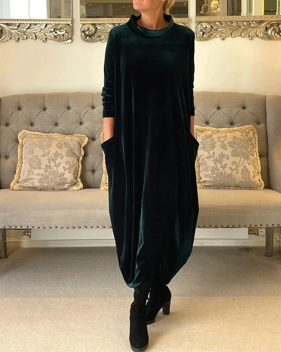 Lucienne | Velvet Evening Elegance Dress