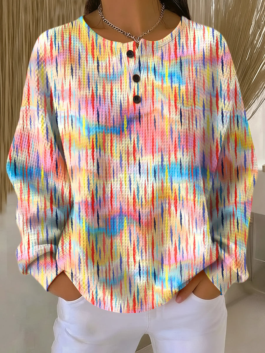 Faith | Cozy Double Waffle Sweater