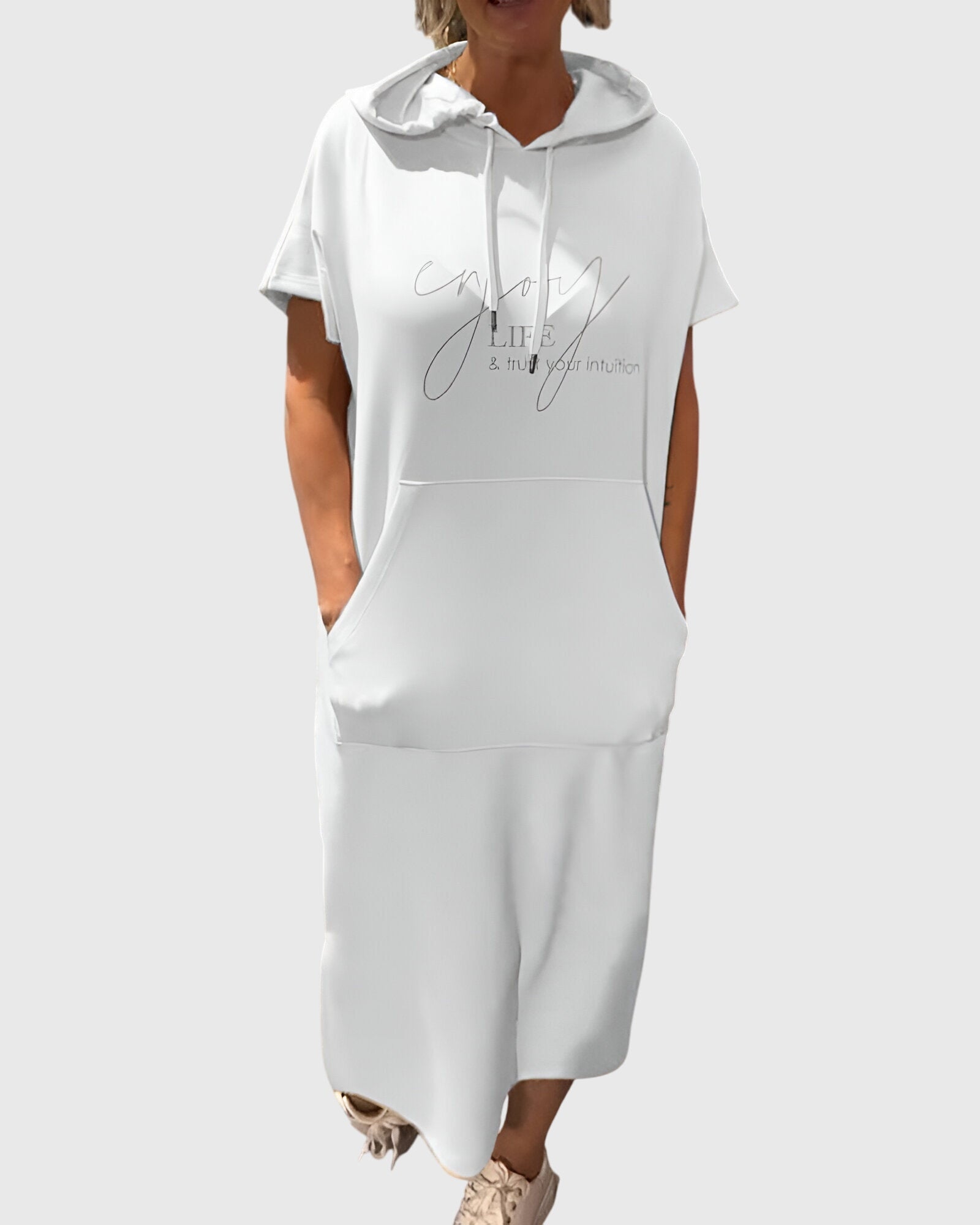 Sloane | Relaxed Hooded Everyday Comfort Dress