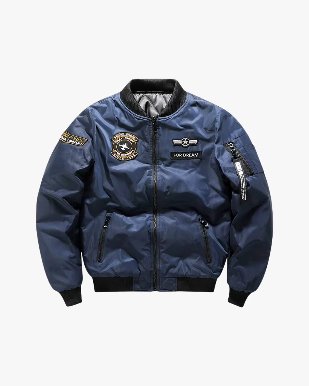 Modern Aviator Padded Jacket