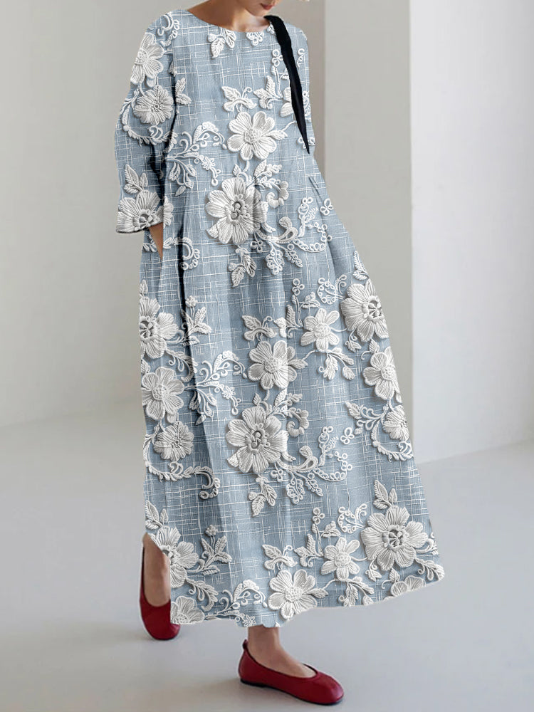 Nora |   Graceful Printed Dress