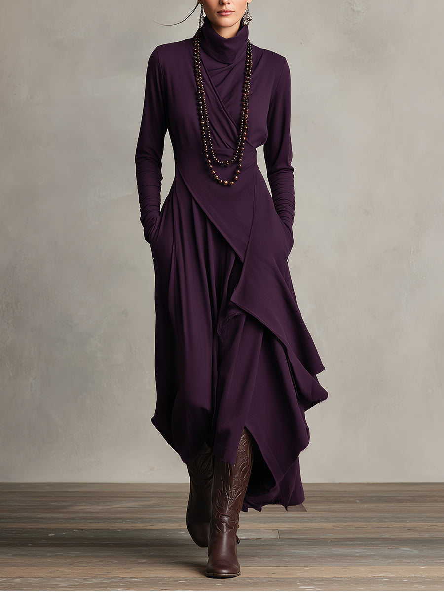 Willow | Elegant Winter Maxi Dress
