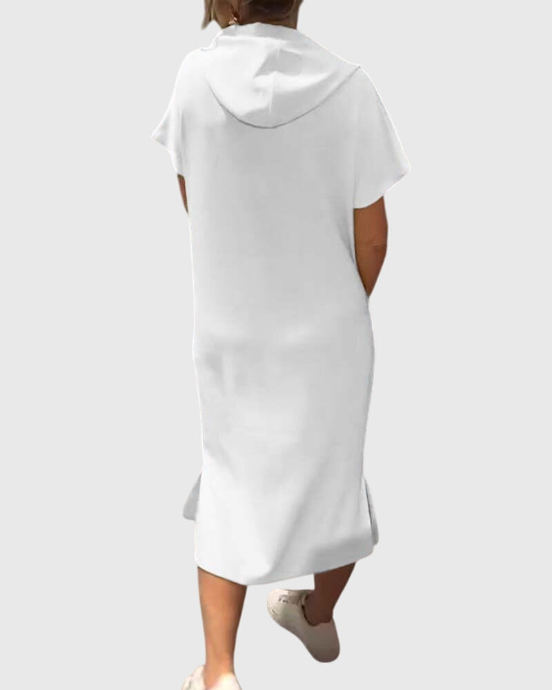 Sloane | Relaxed Hooded Everyday Comfort Dress