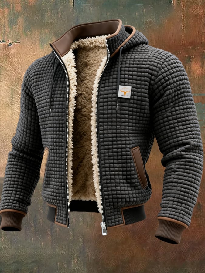 Sherpa-Lined Winter Zip-Up