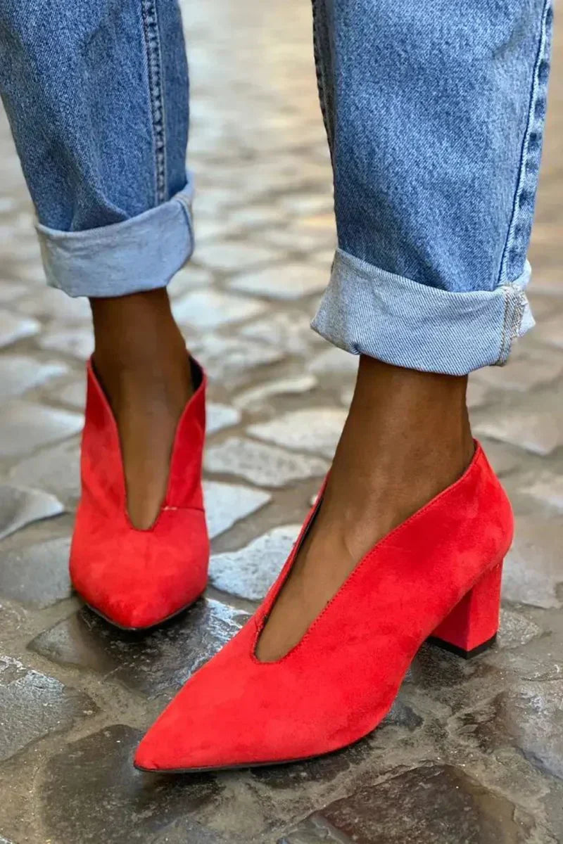 Lydia |  Block Heel Pumps