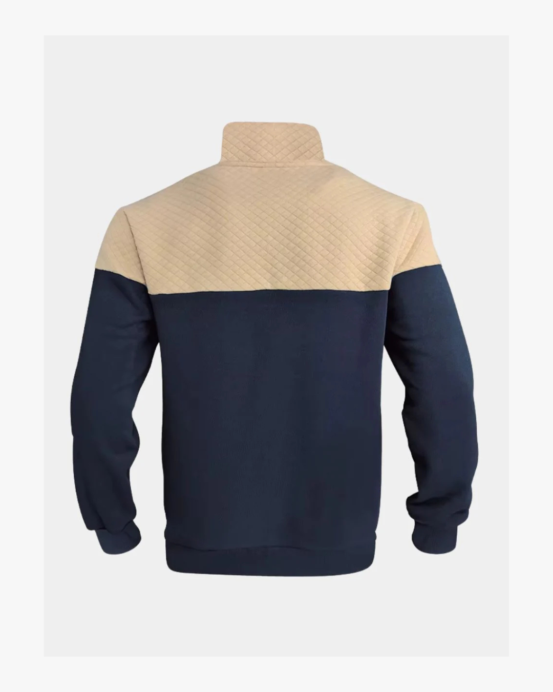 Modern Contrast Winter Sweater