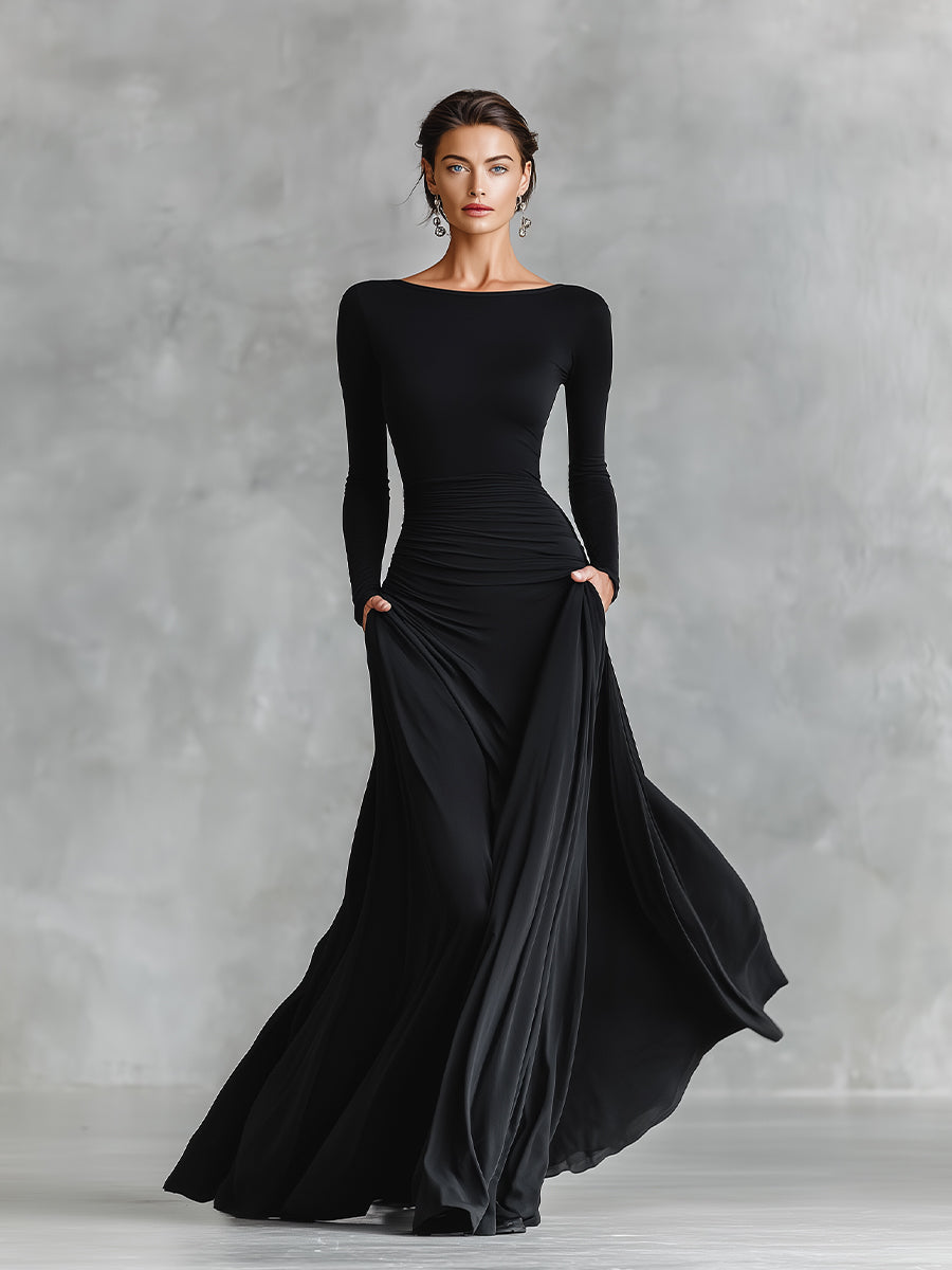 Elodie | Soft Turtleneck Fringe Dress