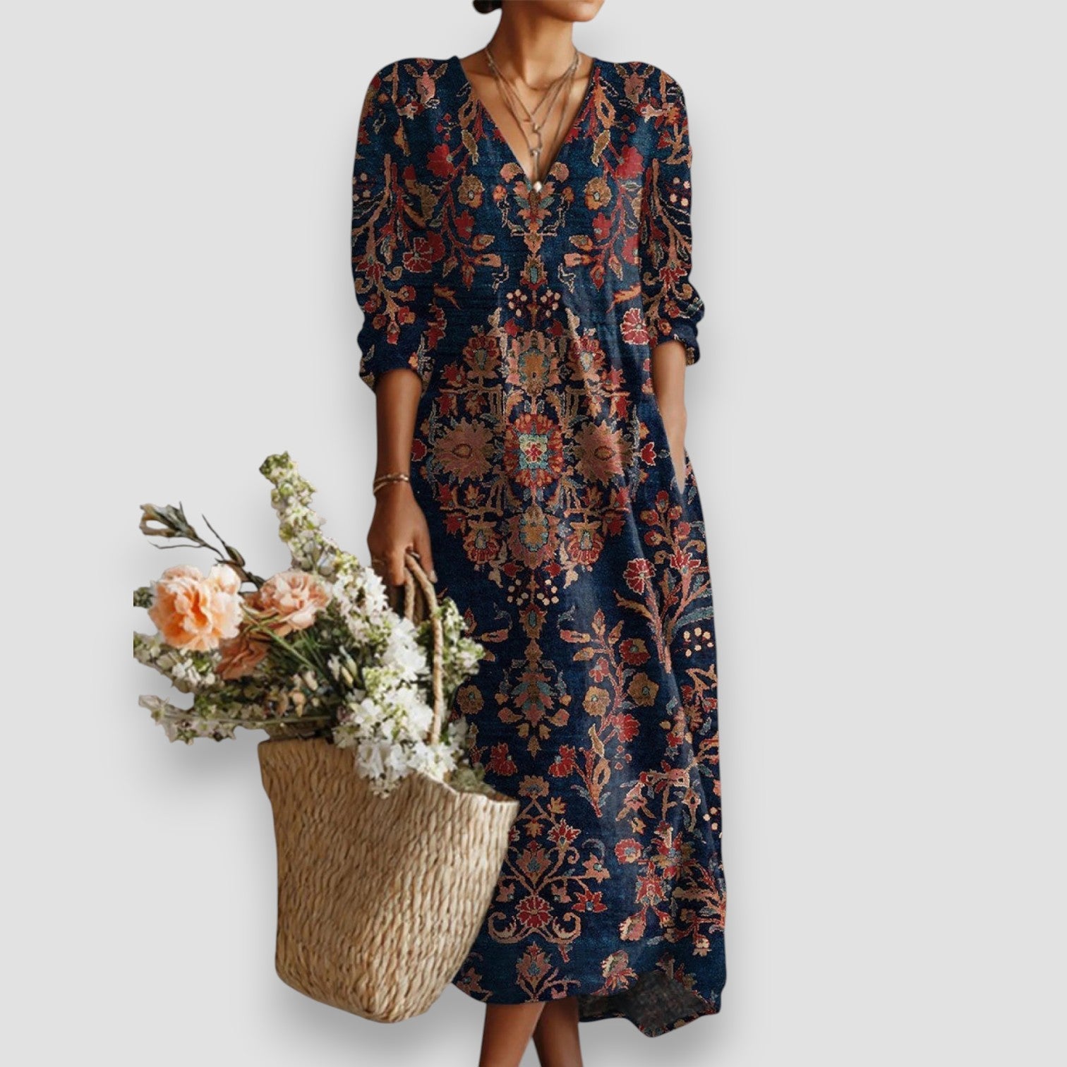 Charlotte | Graceful Everyday Flower Dress
