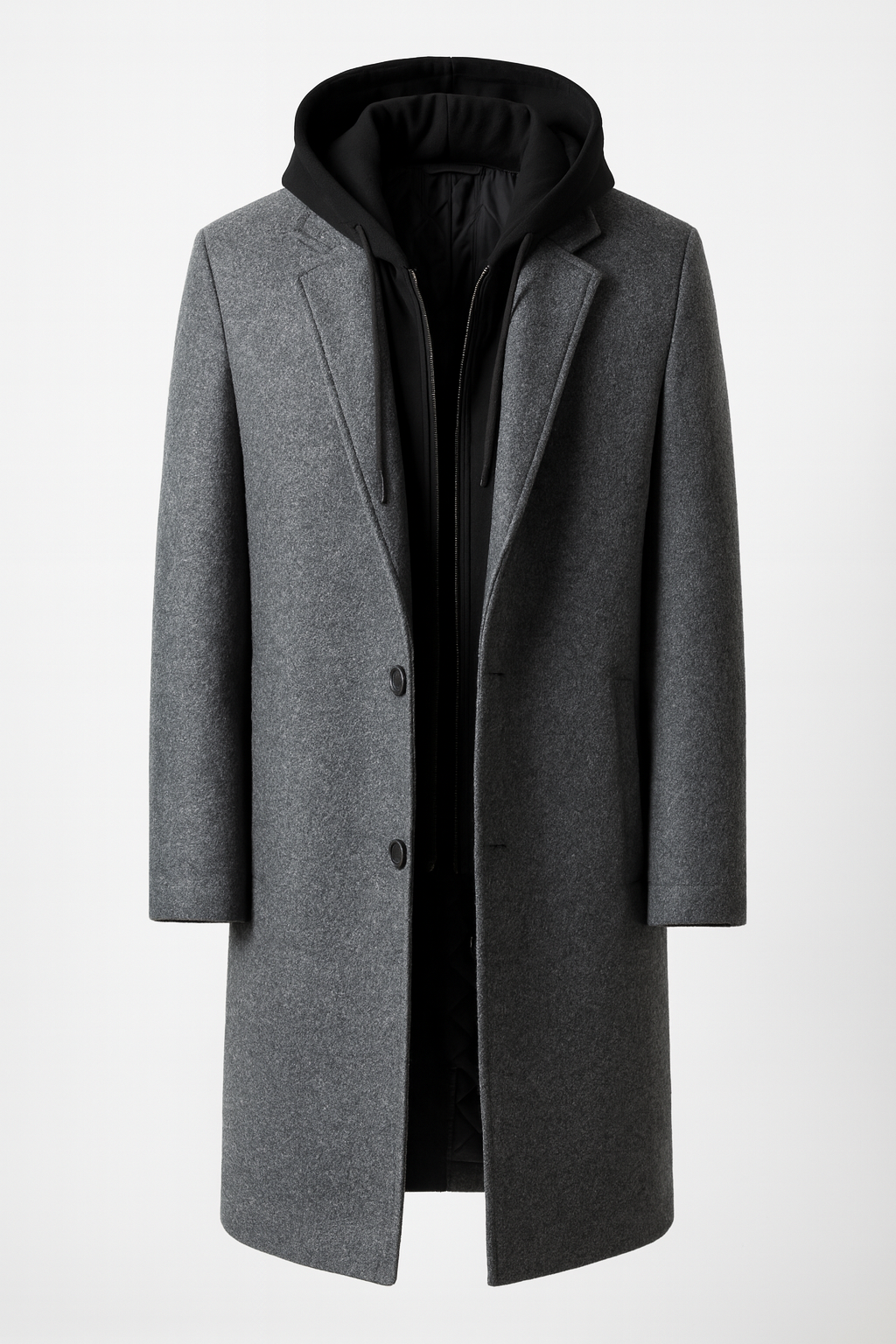 Refined Winter Overcoat Essential