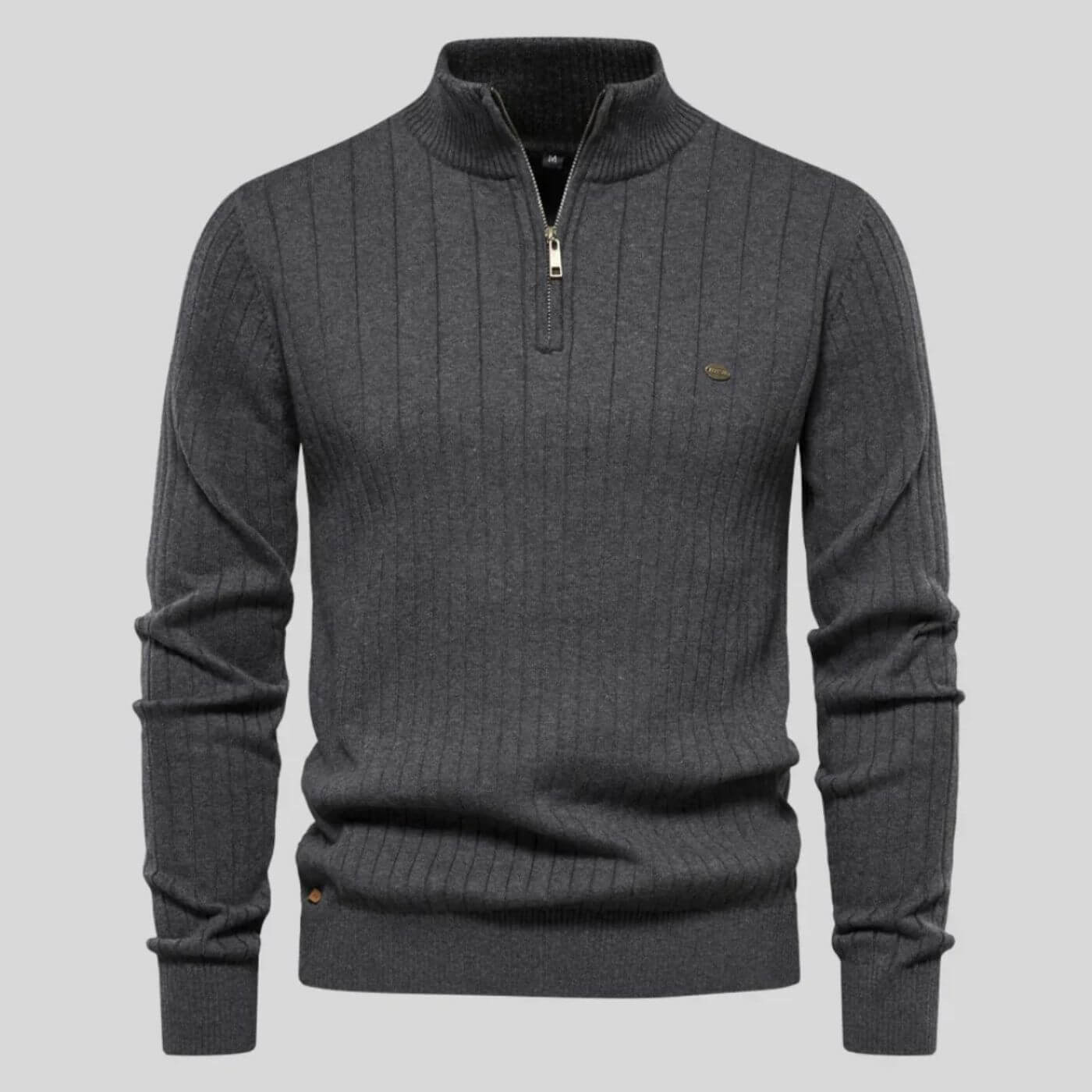 Connor | Premium Ribbed Longsleeve with Refined Comfort