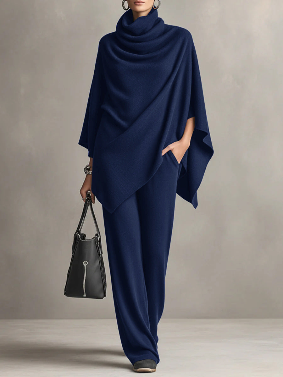 Seraphine | Elegant Drape Two-Piece Set