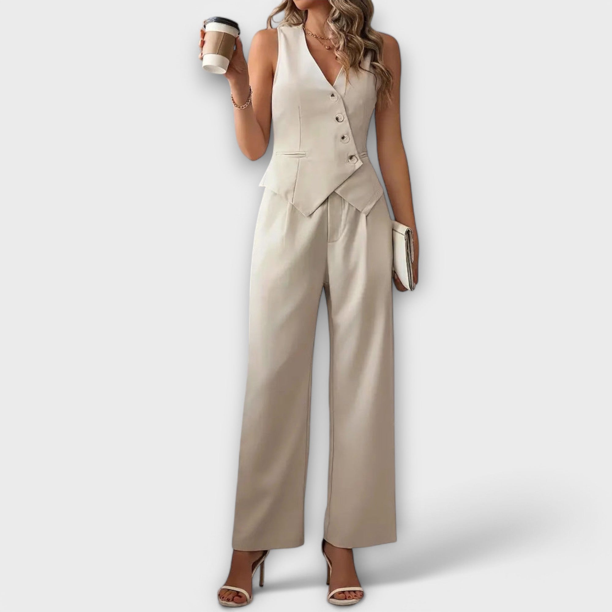 Vest and Pants Set