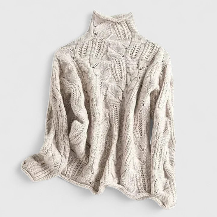 Zendrielle | Sophisticated Cable Knit Sweater