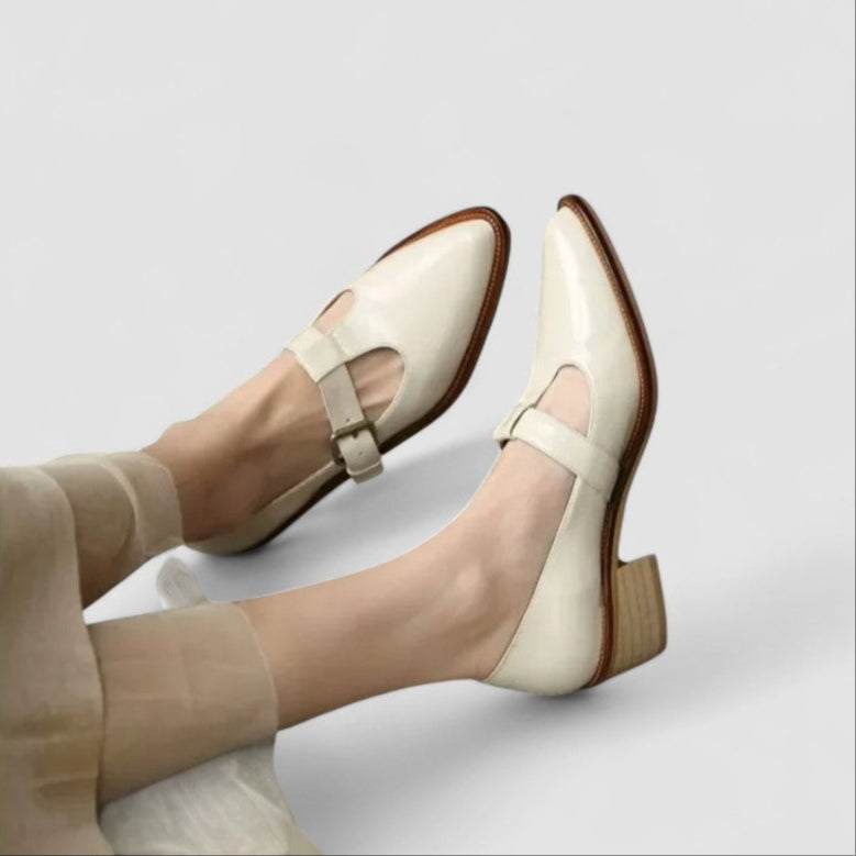 Emily | Comfortable Low Heel Mary Jane