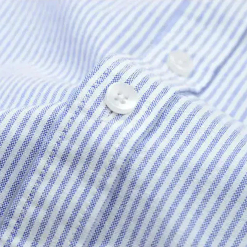 Devon | Modern Striped Cotton Shirt