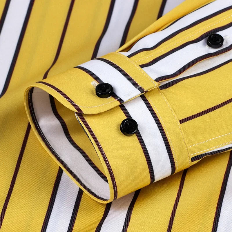 Relaxed Striped Cotton Shirt