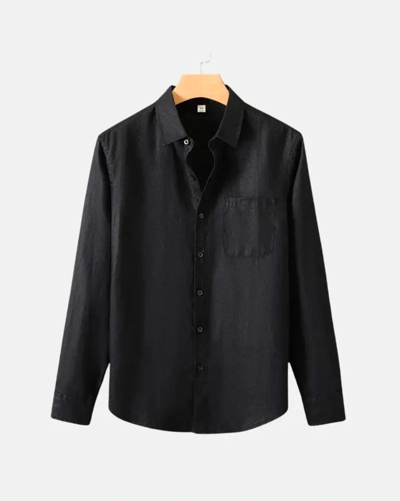 Effortless Linen Statement Shirt