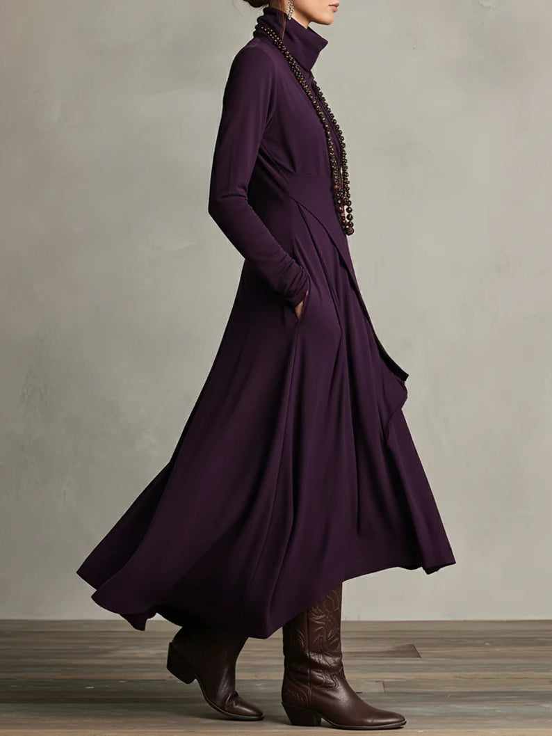 Marilyn | Graceful Draped Maxi Dress