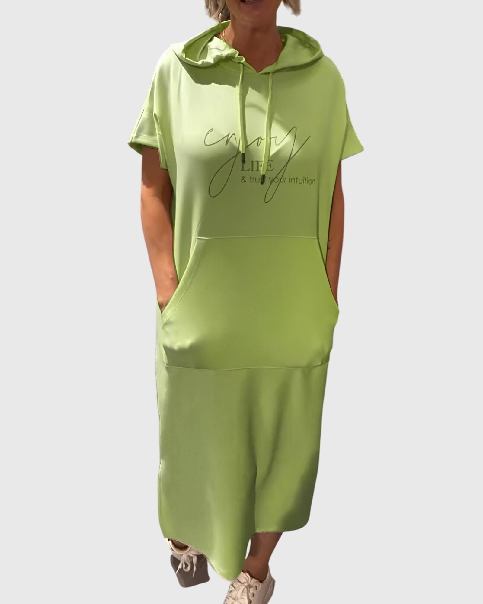 Sloane | Relaxed Hooded Everyday Comfort Dress